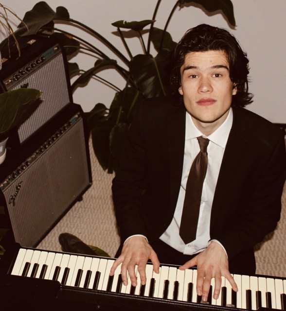 Koen at the keyboard